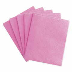Салфетки ВИСКОЗНЫЕ универсальные STANDART, 25&times;30 см, КОМПЛЕКТ 5 шт., 80 г/<wbr/>м<sup>2</sup>, розовые, LAIMA, К4120, 605500