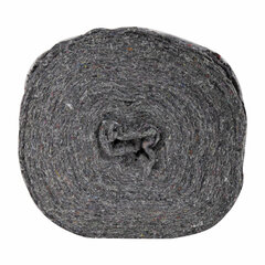 Полотно ХПП холстопрошивное ПЛОТНОЕ серое, 0,75&times;50 м, 180(±10) г/<wbr/>м<sup>2</sup>, шаг 2,5 мм, LAIMA Стандарт, 605541