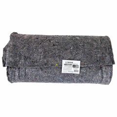 Полотно ХПП холстопрошивное ПЛОТНОЕ серое, 0,75&times;50 м, 180(±10) г/<wbr/>м<sup>2</sup>, шаг 2,5 мм, LAIMA Стандарт, 605541