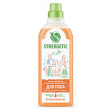 Средство для мытья пола и поверхностей 1 л SYNERGETIC, c дезинфицирующим эффектом, биоразлагаемое