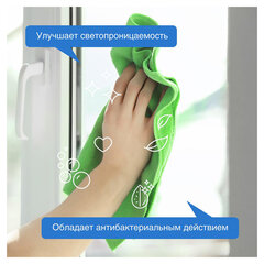 Средство для мытья стекол и зеркал с антибактериальным эффектом 500 мл SYNERGETIC, биоразлагаемое, распылитель, 39027