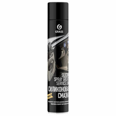 Смазка силиконовая 400 мл GRASS SILICONE, применение в офисе, быту, производстве, аэрозоль
