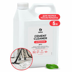 Средство для уборки после строительства 5,5 кг GRASS CEMENT CLEANER, кислотное, концентрат