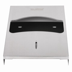 Диспенсер для покрытий на унитаз LAIMA PROFESSIONAL INOX, 1/<wbr/>4 сложения, нержавеющая сталь, матовый, 605704