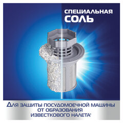 Соль для смягчения воды и удаления накипи в посудомоечных машинах 3 кг FINISH