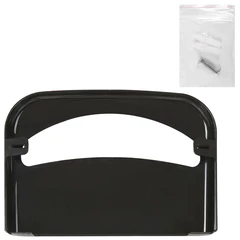 Диспенсер для покрытий на унитаз LAIMA PROFESSIONAL ORIGINAL (V1), 1/<wbr/>2 сложения, черный, 605786