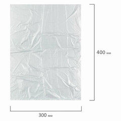 Пакеты фасовочные 30&times;40 см КОМПЛЕКТ 500 шт., ПНД, 8 мкм, рулон на втулке, LAIMA, 605953