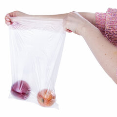 Пакеты фасовочные 25&times;40 см, КОМПЛЕКТ 500 шт., ПНД, 10 мкм, ПРОЧНЫЕ, евроупаковка, LAIMA, 605956