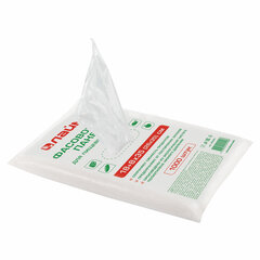 Пакеты фасовочные 18+8&times;35 (26&times;35) КОМПЛЕКТ 1000 шт., ПНД, 7 мкм, евроупаковка, LAIMA, 605961