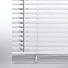 Жалюзи горизонтальные BRABIX 100&times;155 см, ПЛАСТИК, цвет белый, 606027