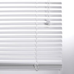 Жалюзи горизонтальные BRABIX 100&times;155 см, ПЛАСТИК, цвет белый, 606027