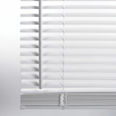 Жалюзи горизонтальные BRABIX 140&times;155 см, ПЛАСТИК, цвет белый, 606029