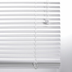 Жалюзи горизонтальные BRABIX 140&times;155 см, ПЛАСТИК, цвет белый, 606029