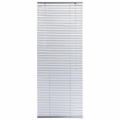 Жалюзи горизонтальные BRABIX 70&times;160 см, АЛЮМИНИЙ, цвет серебристый, 606037