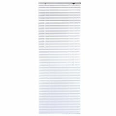 Жалюзи горизонтальные BRABIX 160&times;160 см, АЛЮМИНИЙ, цвет белый, 606046