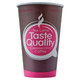 Стакан одноразовый бумажный 400/530 мл, D 90 мм, КОМПЛЕКТ 50 шт., однослойный, Taste Quality, холодное/горячее, ФОРМАЦИЯ, HB90-530-0399