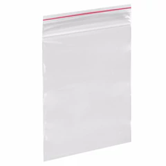 Пакеты с замком ZIP LOCK &laquo;зиплок&raquo;, комплект 100 шт., 40&times;60 мм, ПВД, толщина 35 микрон, BRAUBERG, 606206