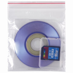 Пакеты с замком ZIP LOCK &laquo;зиплок&raquo;, комплект 100 шт., 100&times;100 мм, ПВД, толщина 35 микрон, BRAUBERG, 606210