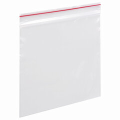 Пакеты с замком ZIP LOCK &laquo;зиплок&raquo;, комплект 100 шт., 100&times;100 мм, ПВД, толщина 35 микрон, BRAUBERG, 606210