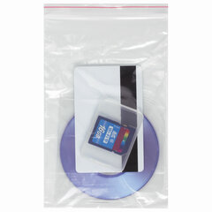 Пакеты с замком ZIP LOCK &laquo;зиплок&raquo;, комплект 100 шт., 100&times;150 мм, ПВД, толщина 35 микрон, BRAUBERG, 606211