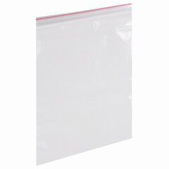 Пакеты с замком ZIP LOCK &laquo;зиплок&raquo;, комплект 100 шт., 200&times;250 мм, ПВД, толщина 40 микрон, BRAUBERG, 606215
