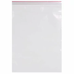 Пакеты с замком ZIP LOCK &laquo;зиплок&raquo;, комплект 100 шт., 250&times;300 мм, ПВД, толщина 40 микрон, BRAUBERG, 606217