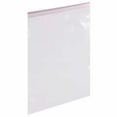 Пакеты с замком ZIP LOCK &laquo;зиплок&raquo;, комплект 100 шт., 250&times;300 мм, ПВД, толщина 40 микрон, BRAUBERG, 606217