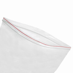 Пакеты с замком ZIP LOCK &laquo;зиплок&raquo;, комплект 100 шт., 300&times;400 мм, ПВД, толщина 40 микрон, BRAUBERG, 606218