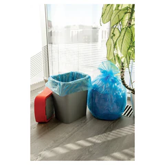 Мешки для мусора 80 л, синие, в рулоне 20 шт., ПНД, 12 мкм, 70&times;90 см, PACLAN &laquo;Classic&raquo;