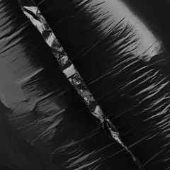 Мешки для мусора 240 л, черные, в рулоне 10 шт., ПВД, 30 мкм, 112&times;140 см, PACLAN Professional