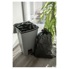 Мешки для мусора 120 л, черные, 20 шт., ПВД, 40 мкм, 70&times;110 см, PACLAN Professional &laquo;Особо прочные&raquo;