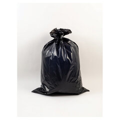 Мешки для мусора 120 л, черные, 20 шт., ПВД, 40 мкм, 70&times;110 см, PACLAN Professional &laquo;Особо прочные&raquo;