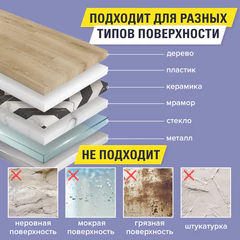 Монтажная прозрачная суперпрочная двухсторонняя лента 19 мм х 5 м, акриловая, 1 мм, BRAUBERG, 606424