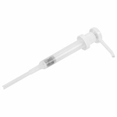 Дозатор для канистр 5 л для средств ГЕЛЬТЕК, диаметр пробки 40 мм, длина трубки 24 см