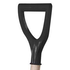 Лопата совковая из рельсовой стали ГРАНДМАСТЕР, 23&times;28 см, высота 130 см, деревянный черенок, 606554