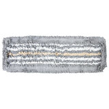 Насадка МОП плоская для швабры/держателя 50 см, ТИП У/К, хлопок/микрофибра, СЕРАЯ, LAIMA EXPERT, 606630