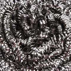 Губки (мочалки) металлические, спиральные, 12&times;15 г, КОМПЛЕКТ 12 шт., для посуды, гриля, плиты, LAIMA, 606658