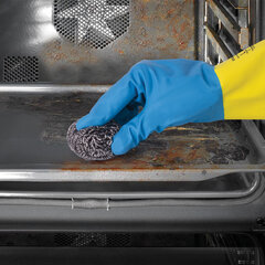 Губки (мочалки) металлические, спиральные, 12&times;15 г, КОМПЛЕКТ 12 шт., для посуды, гриля, плиты, LAIMA, 606658