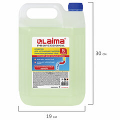 Средство для прочистки канализационных труб 5 л ТРУБОЧИСТ (тип КРОТ), LAIMA PROFESSIONAL, 606760