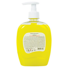 Мыло-крем жидкое 500 г ЗОЛОТОЙ ИДЕАЛ &laquo;Лимон&raquo;, с антибактериальным эффектом, дозатор, 606786