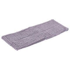 Насадка МОП плоская для швабры/<wbr/>держателя 42 см, карманы, плотная микрофибра, LAIMA HOME, 606797