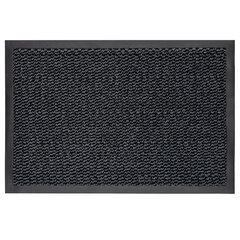 Коврик входной ИЗНОСОСТОЙКИЙ влаговпитывающий 60&times;90 см, толщина 8 мм, ТАФТИНГ, серый, LAIMA EXPERT, 606883