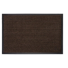 Коврик входной ИЗНОСОСТОЙКИЙ влаговпитывающий 60&times;90 см, толщина 8 мм, ТАФТИНГ, коричневый, LAIMA EXPERT, 606884