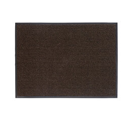 Коврик входной ИЗНОСОСТОЙКИЙ влаговпитывающий 120&times;180 см, толщина 8 мм, ТАФТИНГ, коричневый, LAIMA EXPERT, 606888