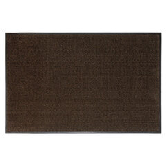 Коврик входной ИЗНОСОСТОЙКИЙ влаговпитывающий 90&times;150 см, толщина 8 мм, ТАФТИНГ, коричневый, LAIMA EXPERT, 606890