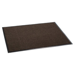 Коврик входной ИЗНОСОСТОЙКИЙ влаговпитывающий 90&times;150 см, толщина 8 мм, ТАФТИНГ, коричневый, LAIMA EXPERT, 606890