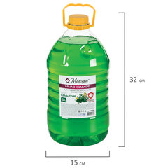 Мыло жидкое с антибактериальным эффектом 5 л МЕЛОДИЯ &laquo;Семь трав&raquo;, ПЭТ, 606986