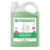 Мыло жидкое антибактериальное 3,5 л SYNERGETIC "Лемонграсс и мята", антизапах