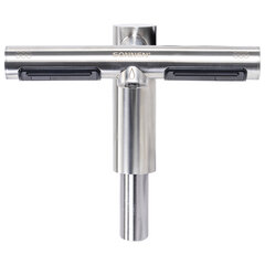 Сушилка для рук, встроенная в смеситель с подачей воды, сенсорная, SONNEN SF1204, 1200 Вт, 95 м/<wbr/>с, IP24, нержавеющая сталь, 607194