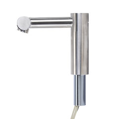 Сушилка для рук, встроенная в смеситель с подачей воды, сенсорная, SONNEN SF1204, 1200 Вт, 95 м/<wbr/>с, IP24, нержавеющая сталь, 607194